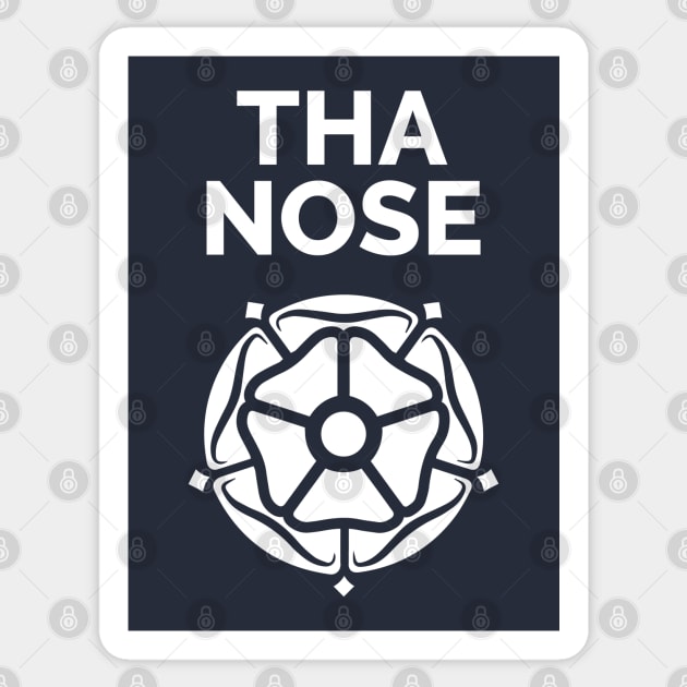 Tha Nose Yorkshire Rose Sticker by Yorkshire Stuff